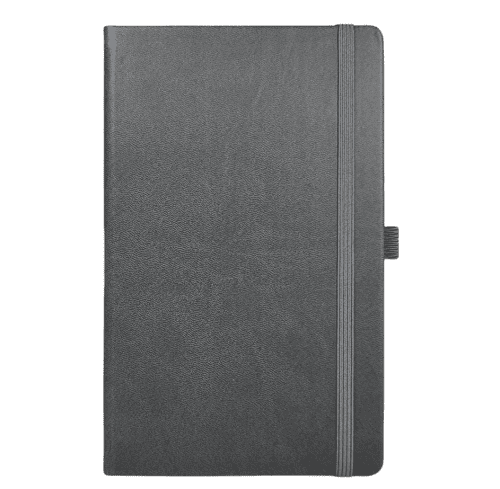 Printed Ivory Tucson Medium Premium Lite Notebooks in Grey from Total Merchandise