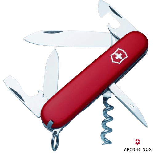 Victorinox Spartan Pocket Knife in Red available from Total Merchandise