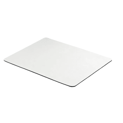Promotional Rubber Base Mousemat in White with a full colour design from Total Merchandise