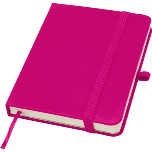 Spectrum Plus A6 Hard Cover Notebook in Pink