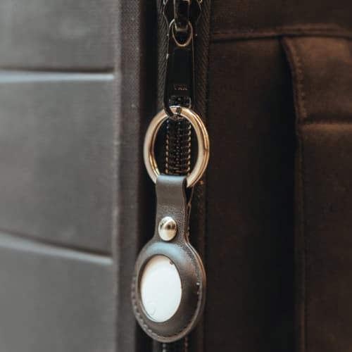 Lifestyle image of the Findmate Dual Recycled Plastic Item Finder from Total Merchandise