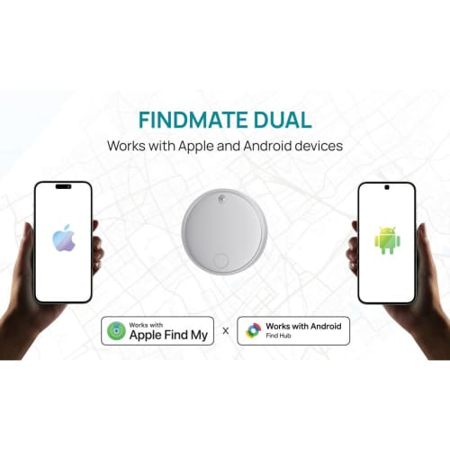 Lifestyle image of the Findmate Dual Recycled Plastic Item Finder from Total Merchandise