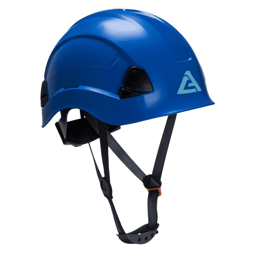 Promotional Portwest Height Endurance Shell Helmet in Blue from Total Merchandise