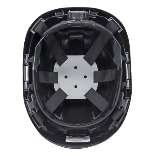 The inside of Portwest Height Endurance Shell Helmet from Total Merchandise