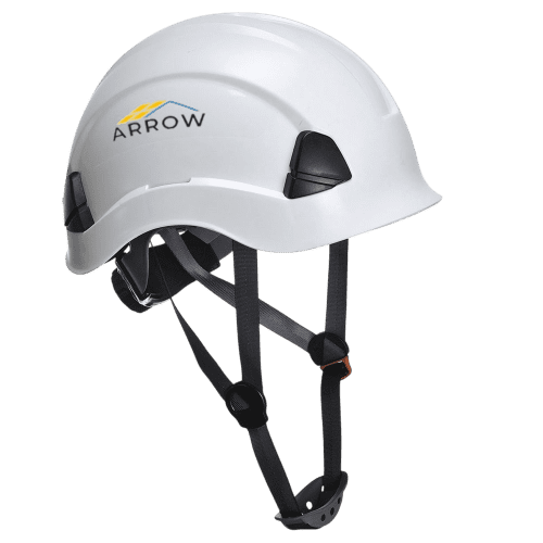Printed Portwest Height Endurance Shell Helmet in White from Total Merchandise