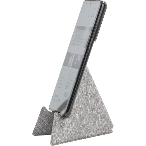 Branded BrandCharger rPET Phone & Tablet Stand in Grey from Total Merchandise