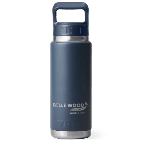 Branded YETI Rambler 26oz Bottle with Chug Cap in Navy Blue from Total Merchandise