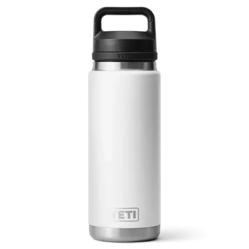 Custom YETI Rambler 26oz Bottle with Chug Cap in White from Total Merchandise