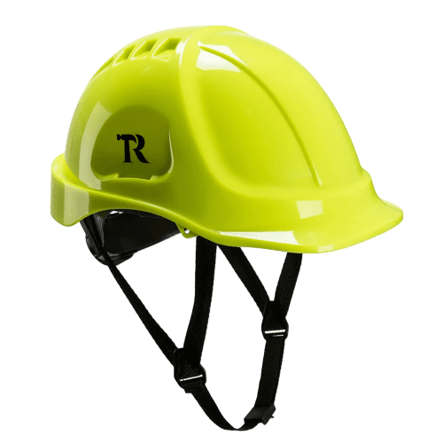 Custom Portwest Endurance Shell Safety Helmet in Yellow iwth a design from Total Merchandise