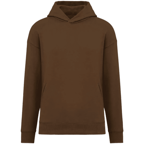 Native Spirit Coloured Unisex Oversized Hoodie in Caramel Toffee