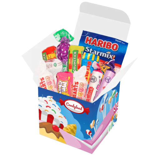 Customisable Pick n Mix Giant Eco Cube in White printed with your logo from Total Merchandise