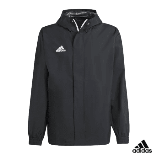 Logo Branded Adidas Entrada 22 All Weather Jacket embroidered with your logo from Total Merchandise