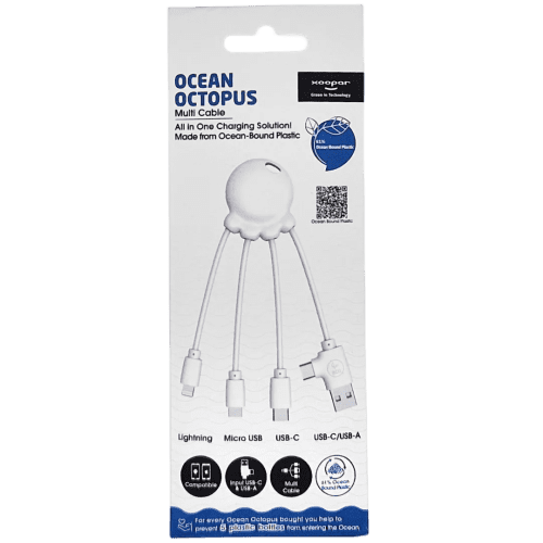 Xoopar Recycled Plastic Octopus Cable