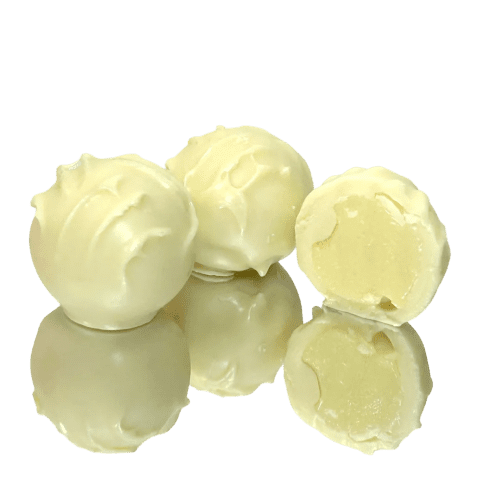 Customisable Keystone Truffle Box in White printed with your logo from Total Merchandise