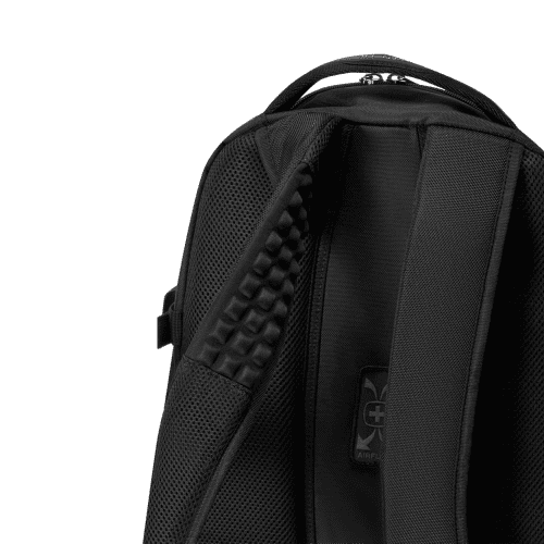 Custom Branded Wenger XE Ryde Backpack in Black branded with your logo from Total Merchandise