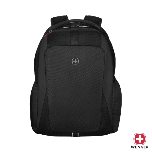 Promotional Wenger XE Professional Backpack in Black branded with your logo from Total Merchandise