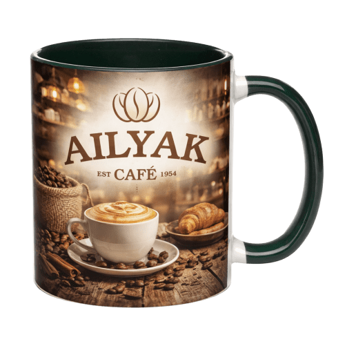 Cambridge Dual Colour Mugs in Black