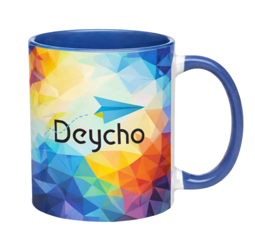 Cambridge Dual Colour Mugs in Royal Blue