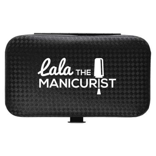 Customisable 7 Piece Manicure Set in Black printed with your company logo from Total Merchandise