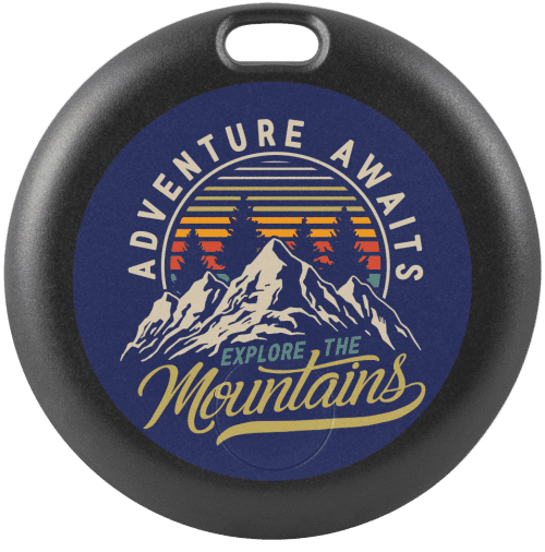 Logo Printed Chili Concepts Seek Tracker in Black branded with your logo from Total Merchandise