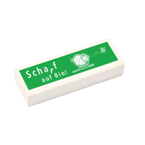 Logo branded Sustainable Non PVC Eraser with a design from Total Merchandise