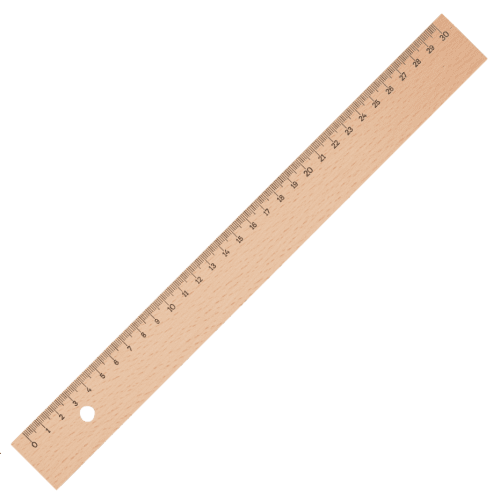 Promotional Sustainable Wooden Ruler with a design from Total Merchandise