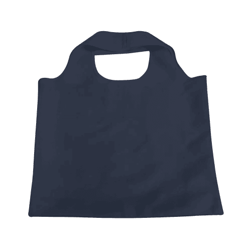Logo Printed Fola Polyester Foldable Bag in Blue printed with your logo from Total Merchandise