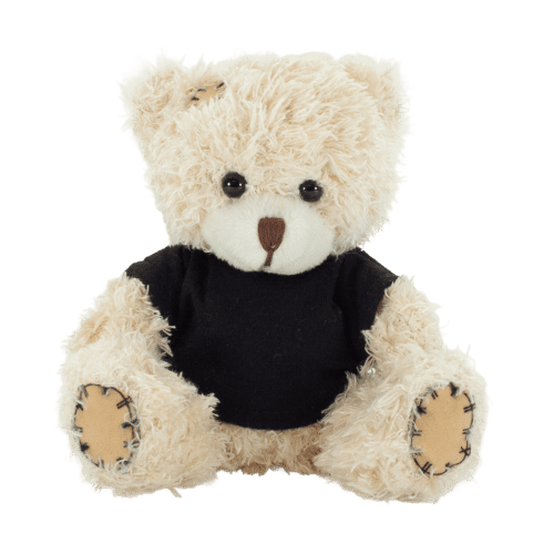 Logo branded 12cm Paw Bear with T-Shirt and a full colour design from Total Merchandise