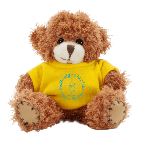 Logo branded 12cm Paw Bear with T-Shirt and a full colour design from Total Merchandise