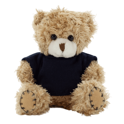 Logo branded 12cm Paw Bear with T-Shirt and a full colour design from Total Merchandise