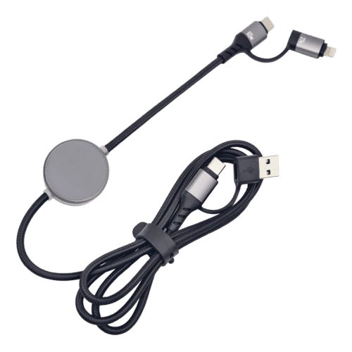 Logo branded Eco 1.2M Light Speed Charging Cable with a design from Total Merchandise