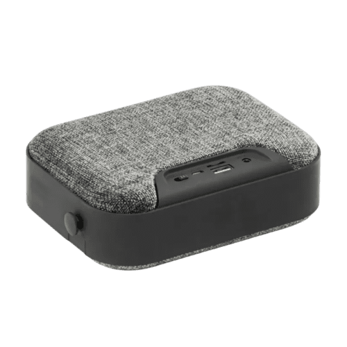 Promotional 6W Speaker in Grey printed with your company logo from Total Merchandise