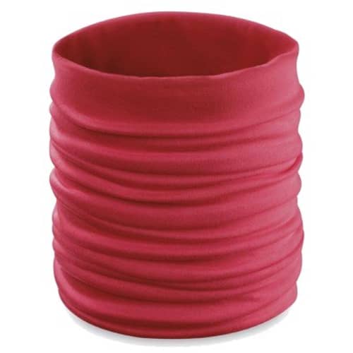 Promotional Total Express Tubular Bandana in Red with a design from Ttoal Merchandise