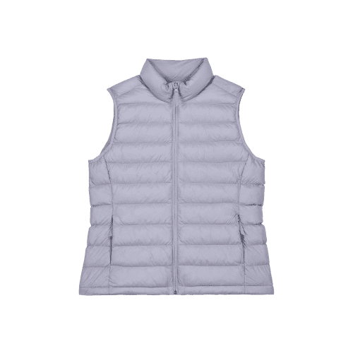 Printed Stanley/Stella Womens Climber 2.0 Body Warmer in Lavender from Total Merchandise