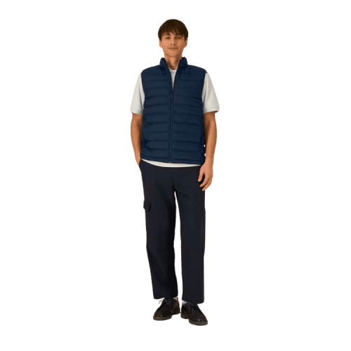Promotional Stanley/Stella Mens Climber 2.0 Body Warmer in French Navy from total Merchandise
