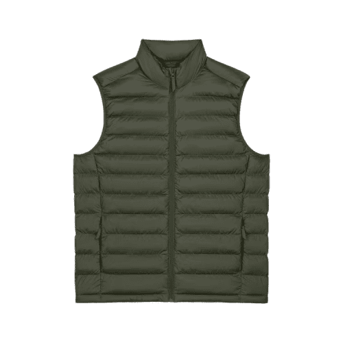 Promotional Stanley/Stella Mens climber 2.0 Body Warmer in Khaki from Total Merchandise