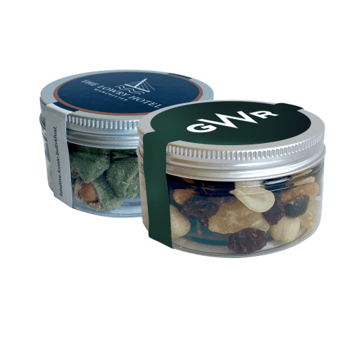 Custom Printed Screw Top Sweet Pots branded with your company logo from Total Merchandise