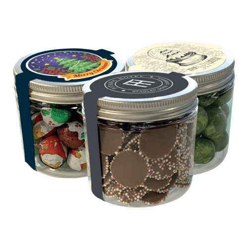 Customisable Large Screw Top Sweet Pots from Total Merchandise
