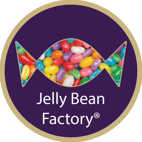 Screw Top Sweet Pots filled with Jelly Bean Factory
