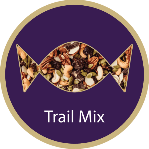 Screw Top Sweet Pots filled with Trail Mix