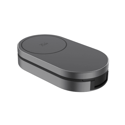 Promotional Ultra-fast 3-in-1 25W Foldable Wireless Charger from Total Merchandise