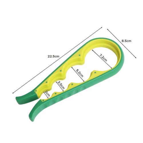 Custom Printed Purpose Jar Opener with Grip in Green printed with your logo from Total Merchandise