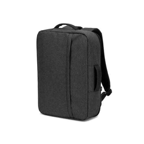 Branded Niamey 15.6” Laptop Backpack in Dark Grey from Total Merchandise