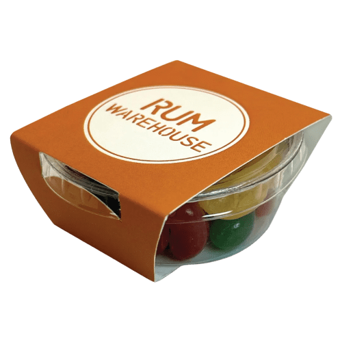 Logo branded Small Sweets Eco Tub with a design from Total Merchandise