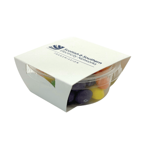 Custom printed Small Sweets Eco Tub with a design from Total Merchandise