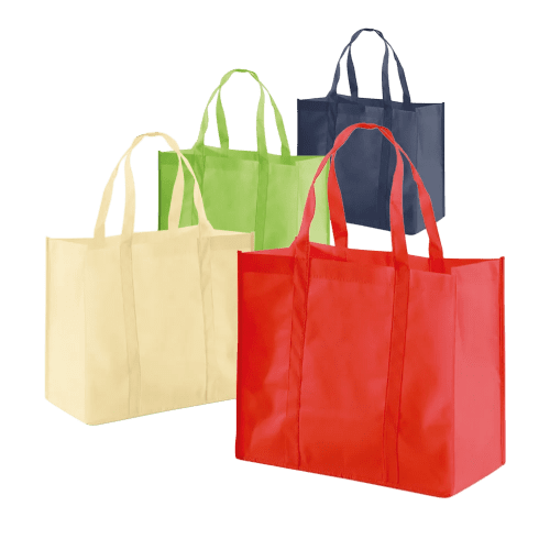 Group image of the available colours of the Non-Woven Shopper Bag from total Merchandise