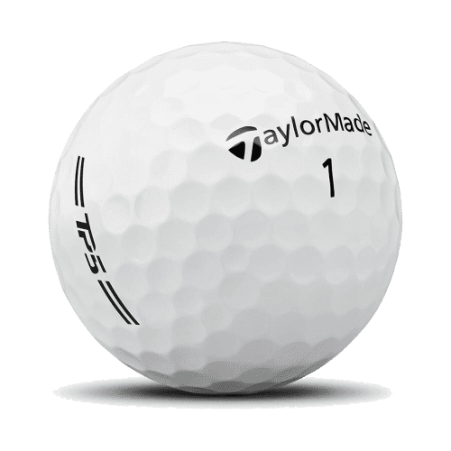 TaylorMade TP5 golf balls for a softer feel