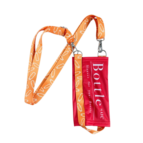 Customised Bottle Sleeve with rPET Strap customised with your logo from Total Merchandise