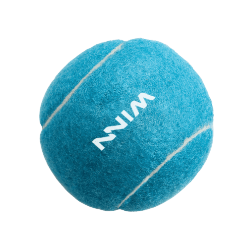 Custom Pet Tennis Ball in Light Blue with  design from Total Merchandise