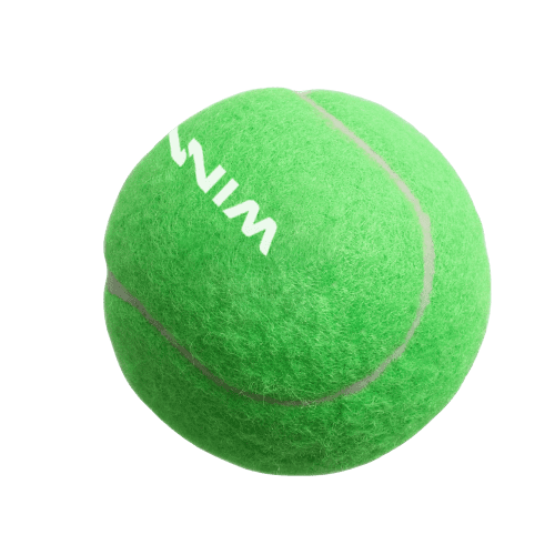 Printed Pet Tennis Ball in Neon Green with a design from Total Merchandise